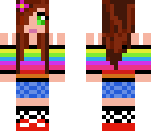 puke rainbow girl