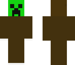 bear with creeper mask