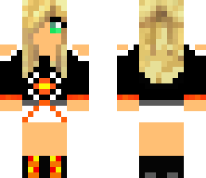 hip blond girl