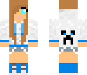 blue skin