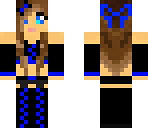 hot girl blue