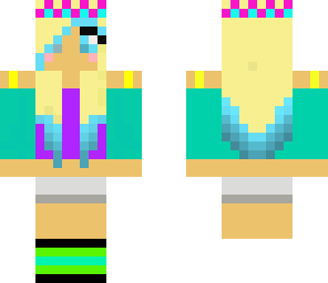 me with a colorful crown
