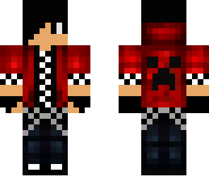improved red hooded teen