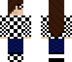 checkered girl