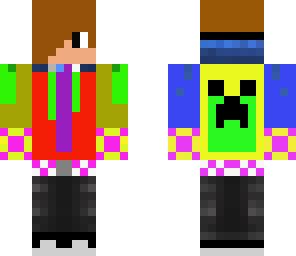 cool multicolor guy