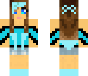 blue girl