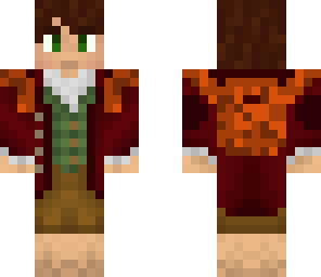 bilbo baggins with backpack
