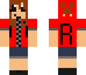 girl red creeper
