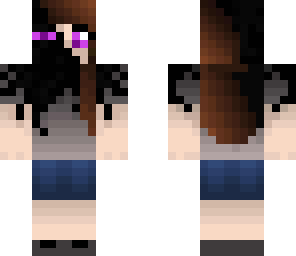 ender girl with shoes