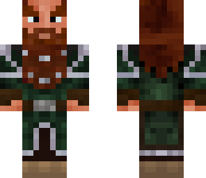trader in green