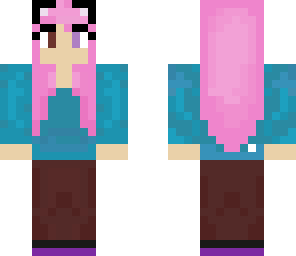 neko girl with pink hair
