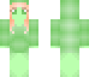 slime girl pink hair