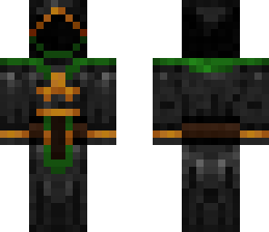 green hooded disciple