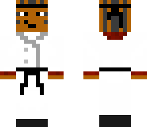 black karate boy