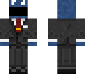 cookie in suit