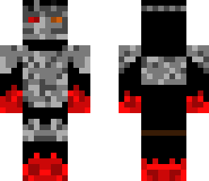 black armored warrior