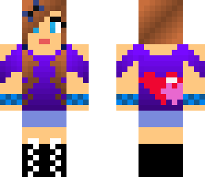 awesome girl with pig tails