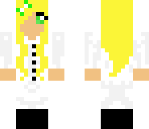 blond scientist girl