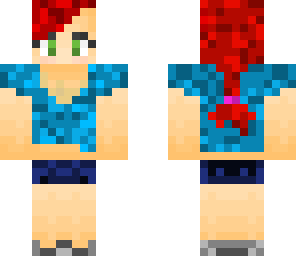 steve girl redhead