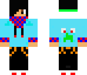 colorful teenager