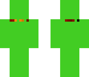totaly green guy