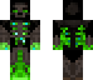 green skeleton