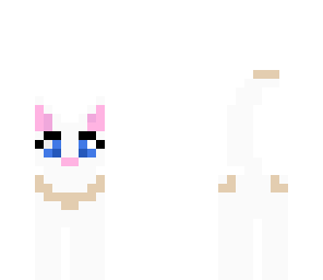 white cat