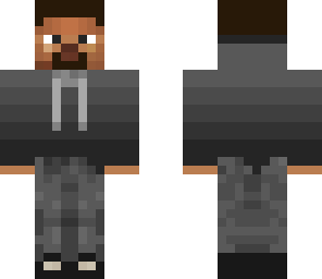 steve in layered hoodie