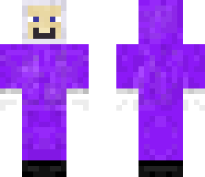 purple snow coat