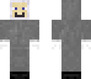 grey snow coat