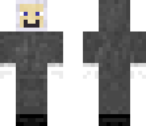 dark grey snow coat