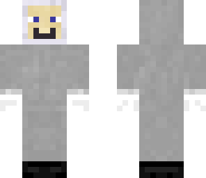 light grey snow coat