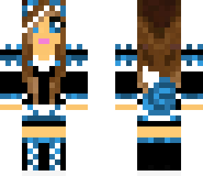 blue fox girl