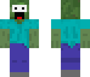 scared zombie