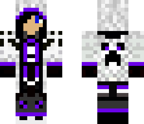 purple emo skin