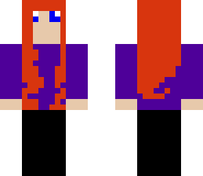 ginger kid with purple shirt