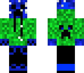 blue teen creeper with beats