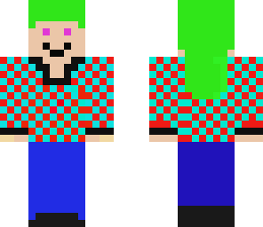 radical hair and shirt guy