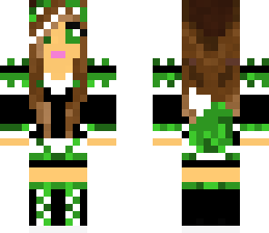 green fox girl