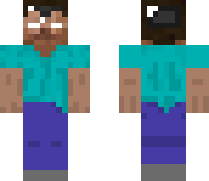 herobrine with black helmet