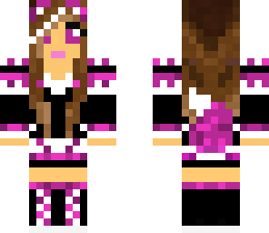 pink fox girl