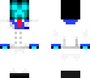 tron creeper in a white suit