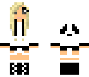 edited panda girl