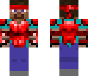 steve with armor