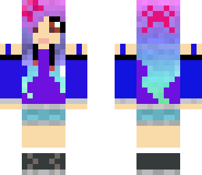 purple girl