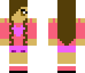 pink and purple girl