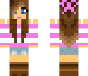 cute pink girl