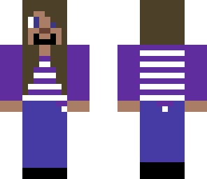 purple girl fixed by minidog3