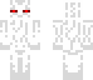 white poisonedsilver enderman