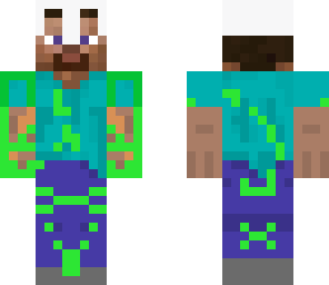 grass stained steve